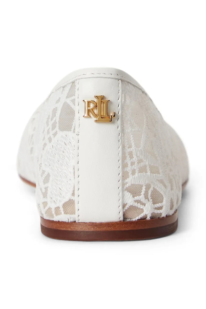 Lauren Ralph Lauren balerini Jayna 4 alb 802P10533001.100