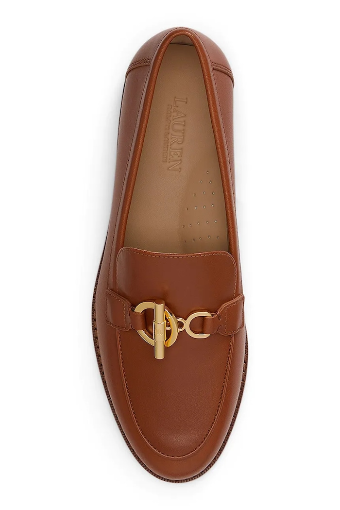 Obutev Lauren Ralph Lauren mokasini ženski usnjeni Blaike Loafer 802P10534002.200 rjava
