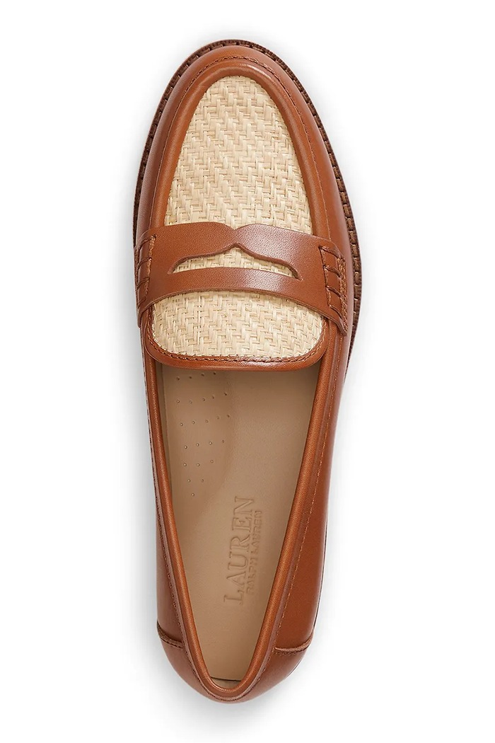 Încălțăminte Lauren Ralph Lauren mocasini pentru femei Wynnie 802P10536001.200 maro