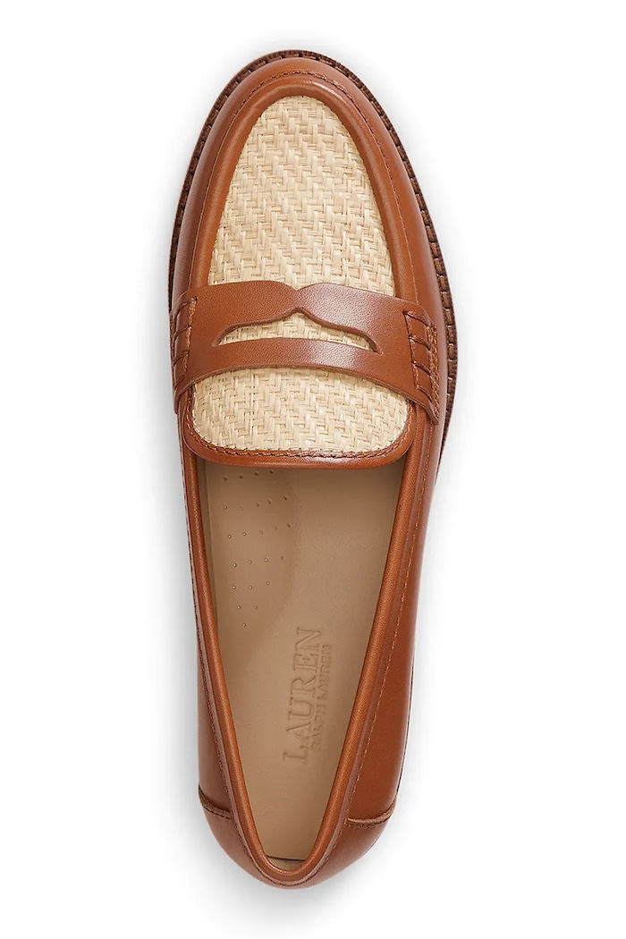 Încălțăminte Lauren Ralph Lauren mocasini pentru femei Wynnie 802P10536001.200 maro