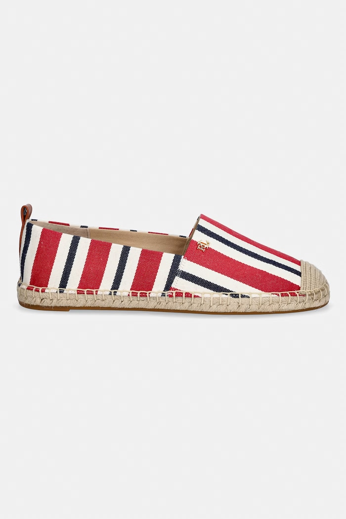 Lauren Ralph Lauren espadrily dámske Cameryn III 802P10631002.600 červená SS26
