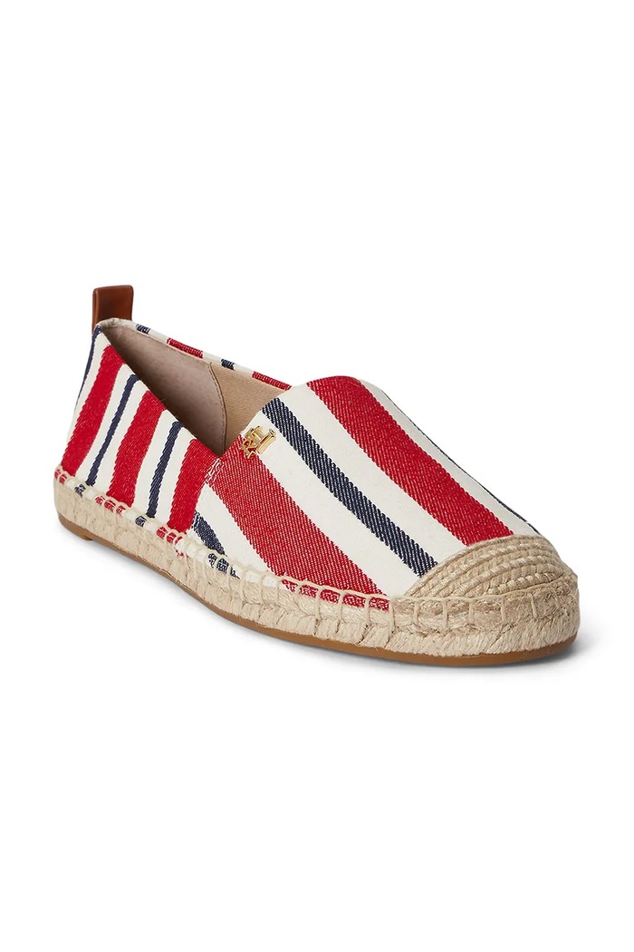 Lauren Ralph Lauren espadrily dámske Cameryn III 802P10631002.600 červená SS26