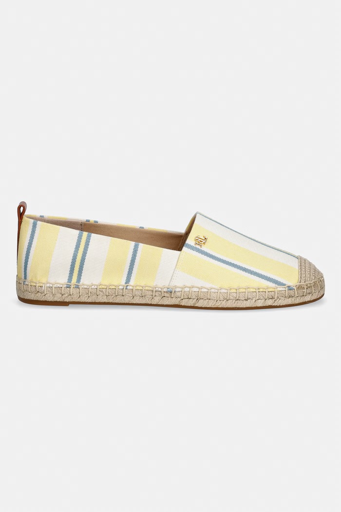 Lauren Ralph Lauren espadrilky dámske Cameryn III 802P10631003.700 žltá SS26