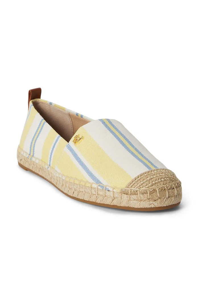 Lauren Ralph Lauren espadrilky dámske Cameryn III 802P10631003.700 žltá SS26