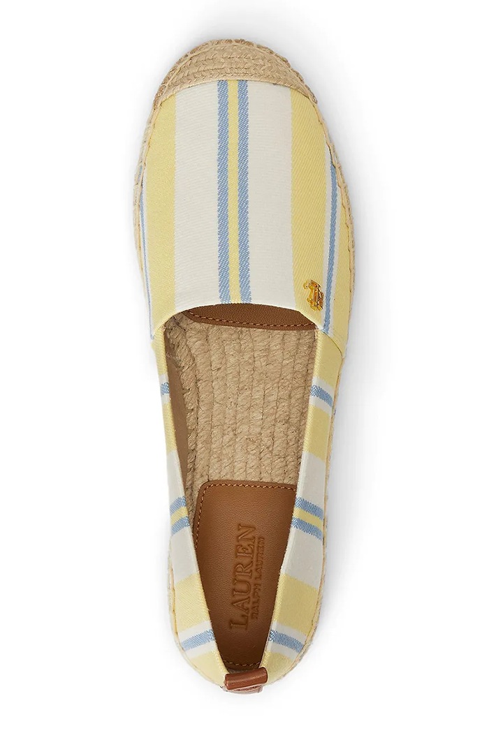 Obuv Lauren Ralph Lauren espadrilky dámske Cameryn III 802P10631003.700 žltá