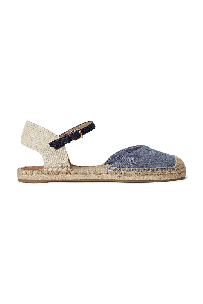 Lauren Ralph Lauren эспадрильи для женщин Robby Flat голубой 802P10637001.400