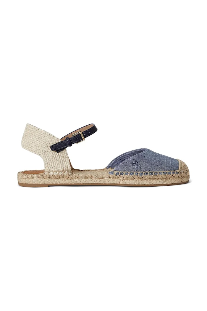 Lauren Ralph Lauren эспадрильи для женщин Robby Flat голубой 802P10637001.400