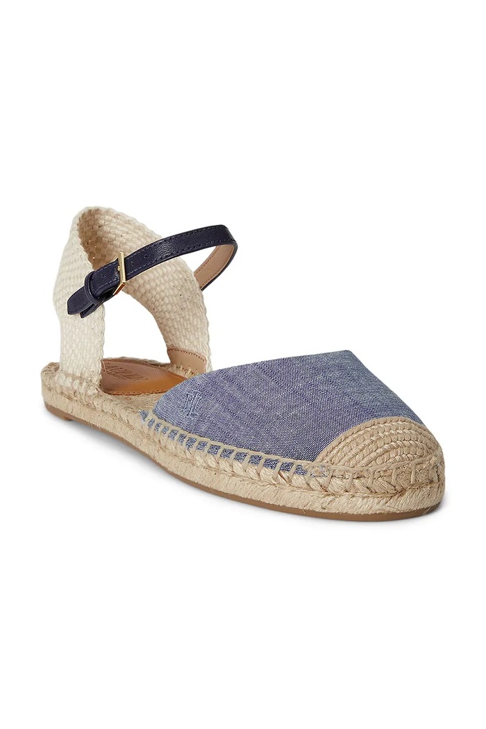 Lauren Ralph Lauren эспадрильи для женщин Robby Flat 802P10637001.400 голубой SS26