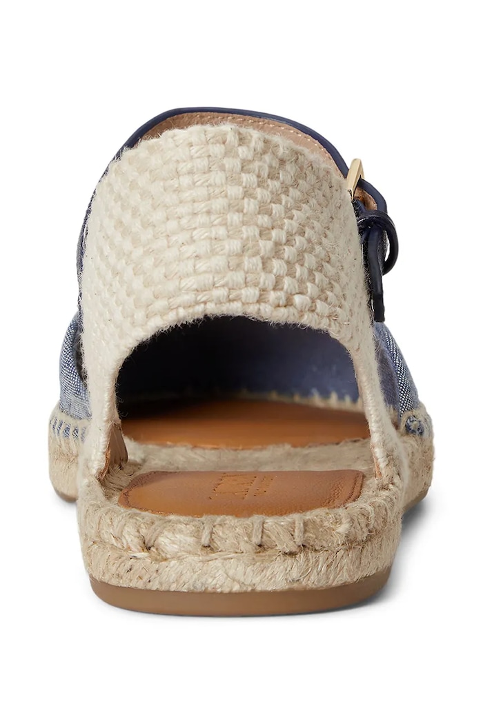 Lauren Ralph Lauren эспадрильи для женщин Robby Flat голубой 802P10637001.400