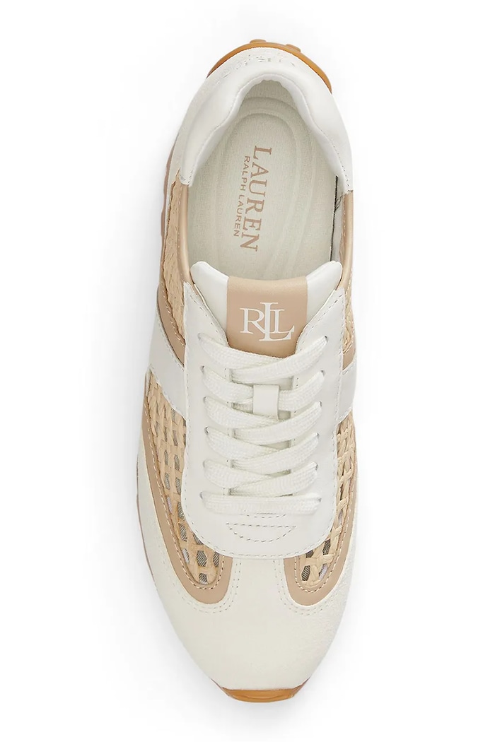 Încălțăminte Lauren Ralph Lauren Dani sneakers pentru femei 802P11008001.999 bej