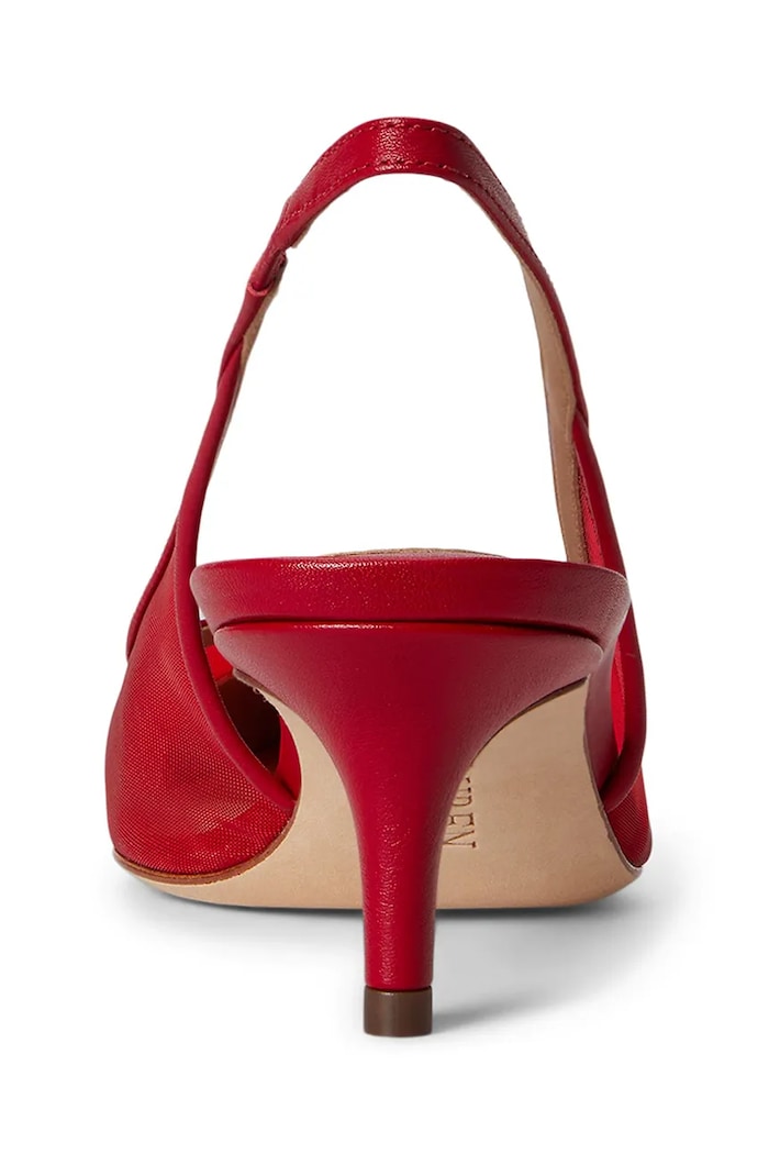 Lauren Ralph Lauren lodičky Lolah Cp Toe červená 802P13279003.600