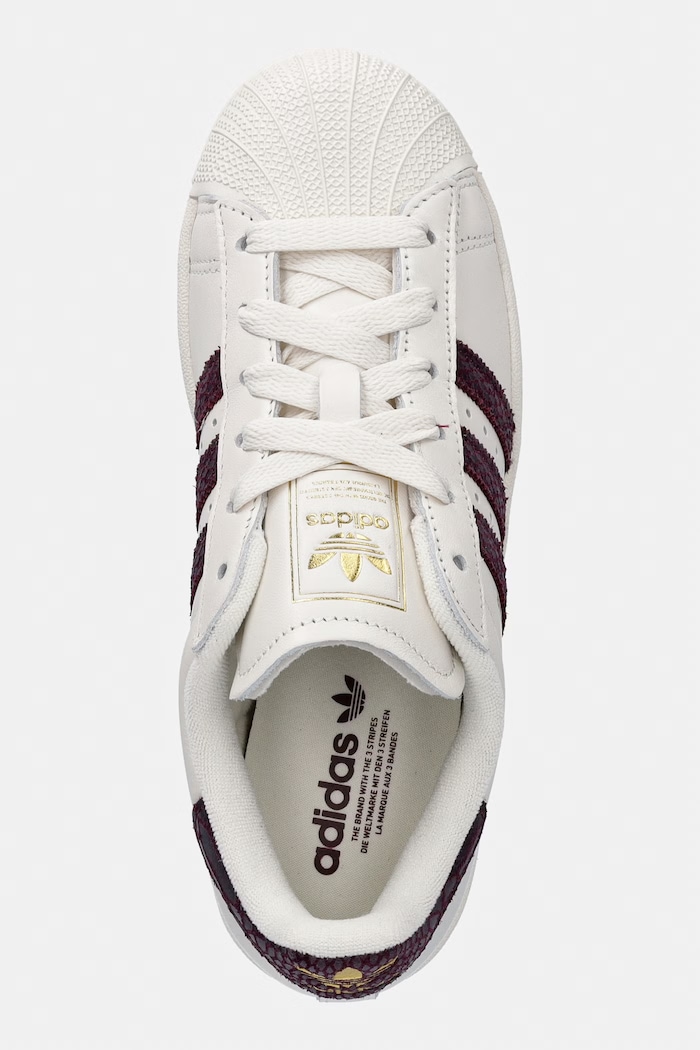 adidas Originals Superstar II tenisky dámské kožené béžová KI3570