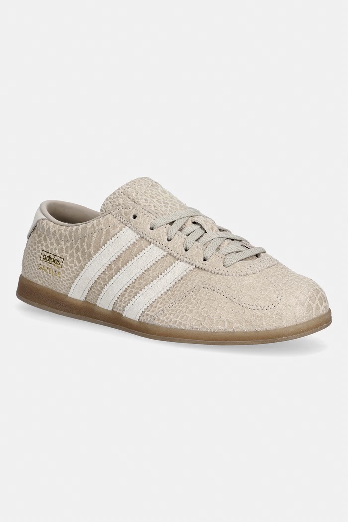 adidas Originals Gazelle Lo Pro sneakersy damskie zamszowe beżowy KI3579