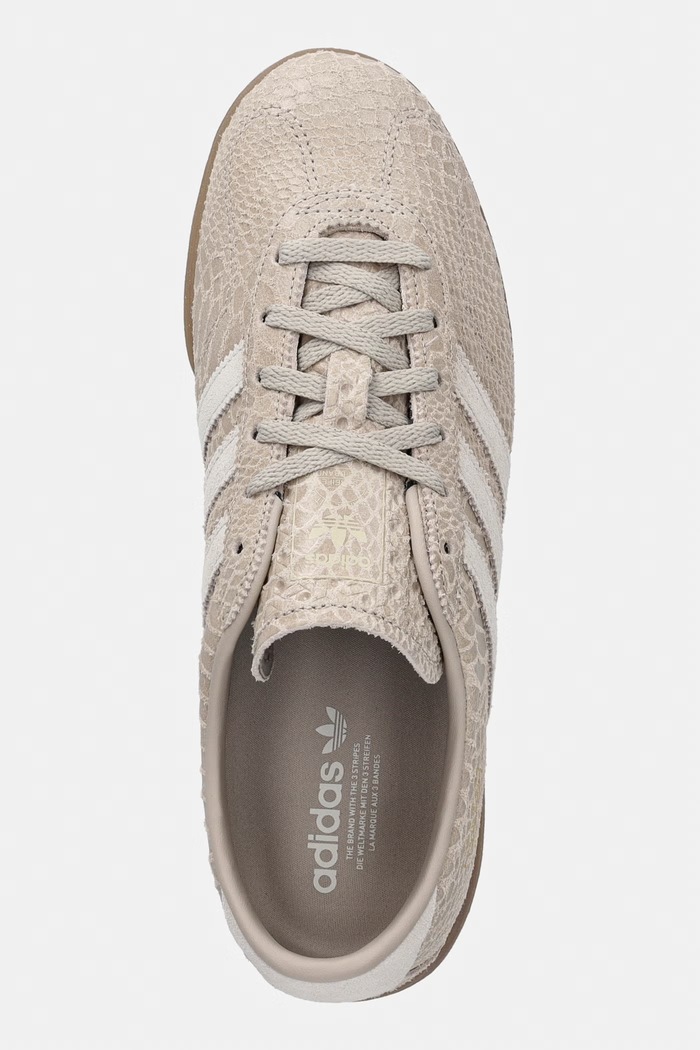 adidas Originals Gazelle Lo Pro sneakersy damskie zamszowe beżowy KI3579