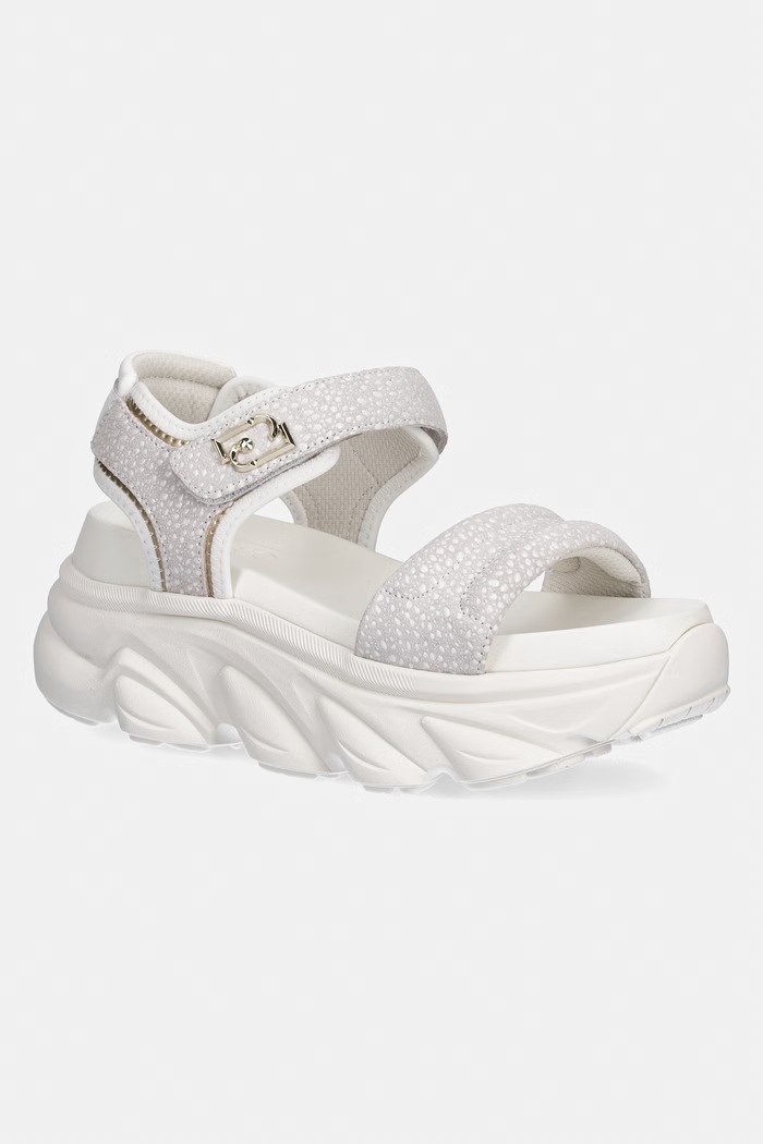 Liu Jo sandały STEFFY SANDAL 01 tekstylny biały BA6083PX05101111