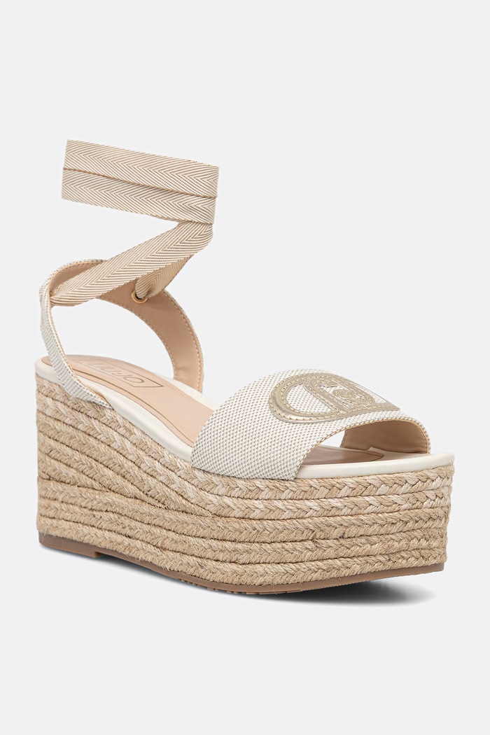 Liu Jo espadrilové sandále BALI 02 béžová SA6085TX53600005