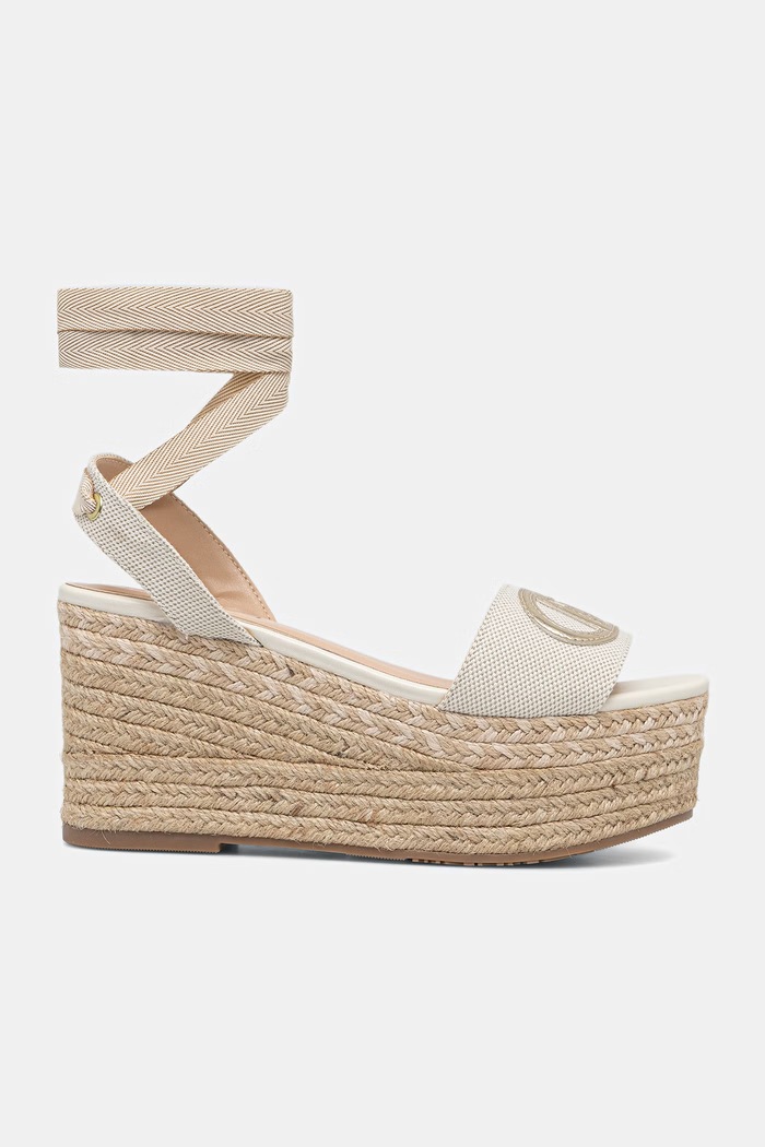 Liu Jo espadrilové sandále BALI 02 SA6085TX53600005 béžová SS26