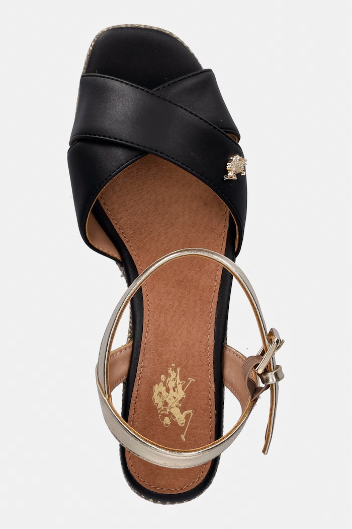 U.S. Polo Assn. sandały ALYSSA027 czarny ALYSSA027W.6Y1