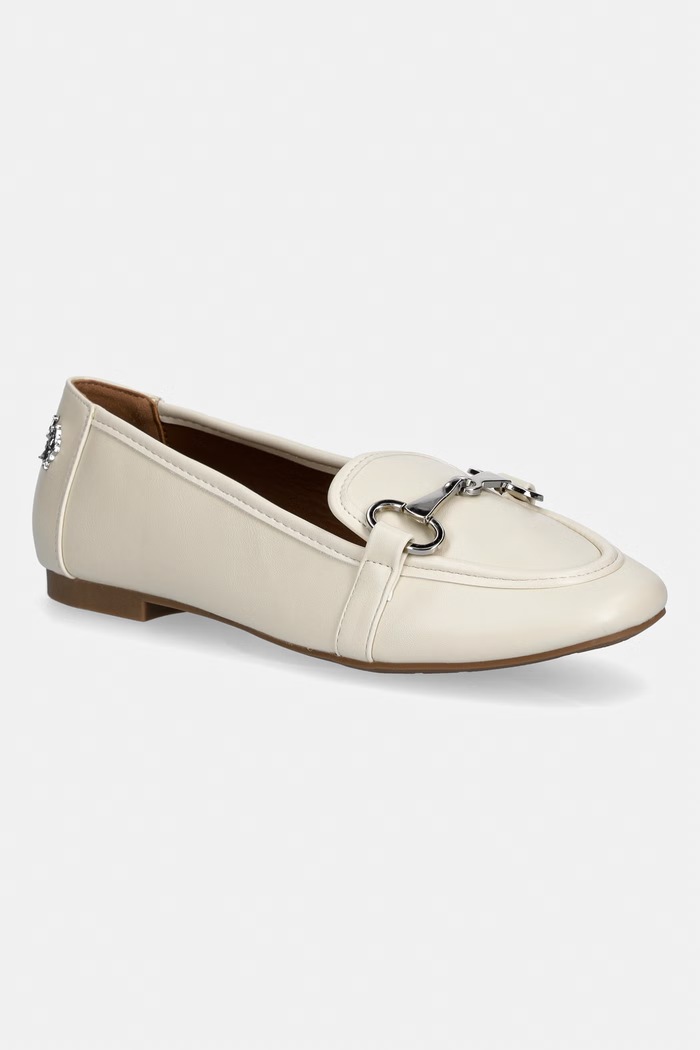 U.S. Polo Assn. mokasyny CHERY002 syntetyczny beżowy CHERY002W.6Y1