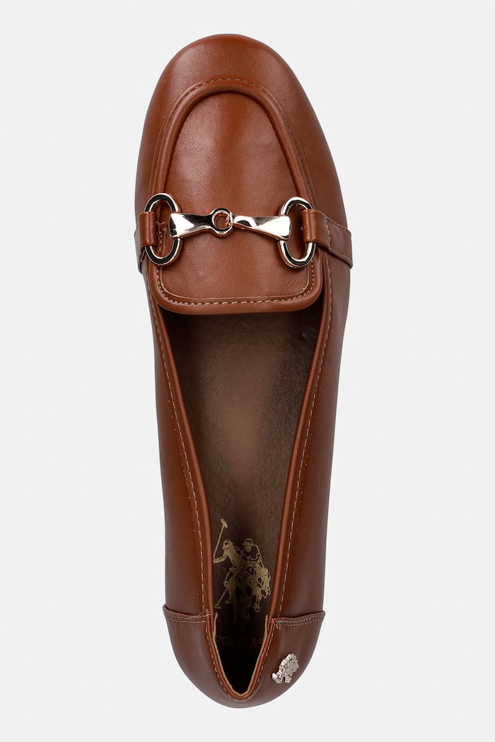 U.S. Polo Assn. mokasyny CHERY002 brązowy CHERY002W.6Y1