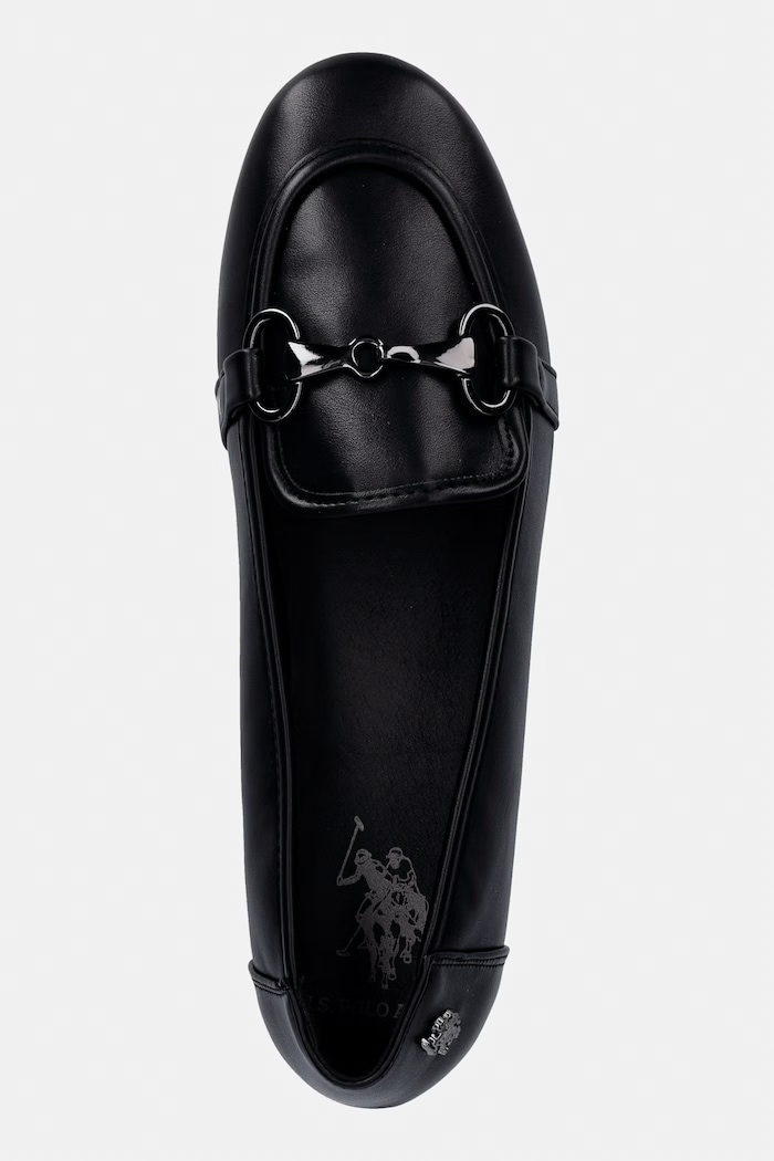 U.S. Polo Assn. mokasyny CHERY002 czarny CHERY002W.6Y1