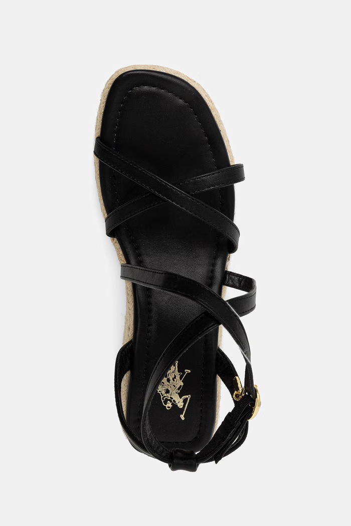 Sandále U.S. Polo Assn. MILLY001 čierna MILLY001W.6Y1