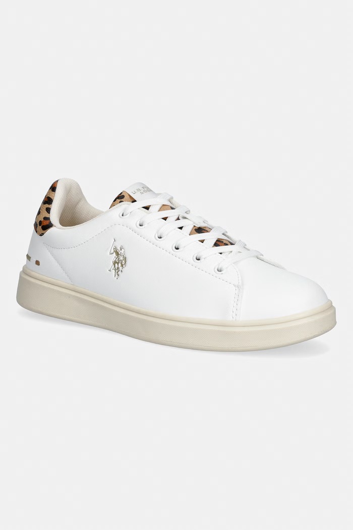 U.S. Polo Assn. sneakersy MARLYN001G imitacja skóry licowej biały MARLYN001W.6Y8