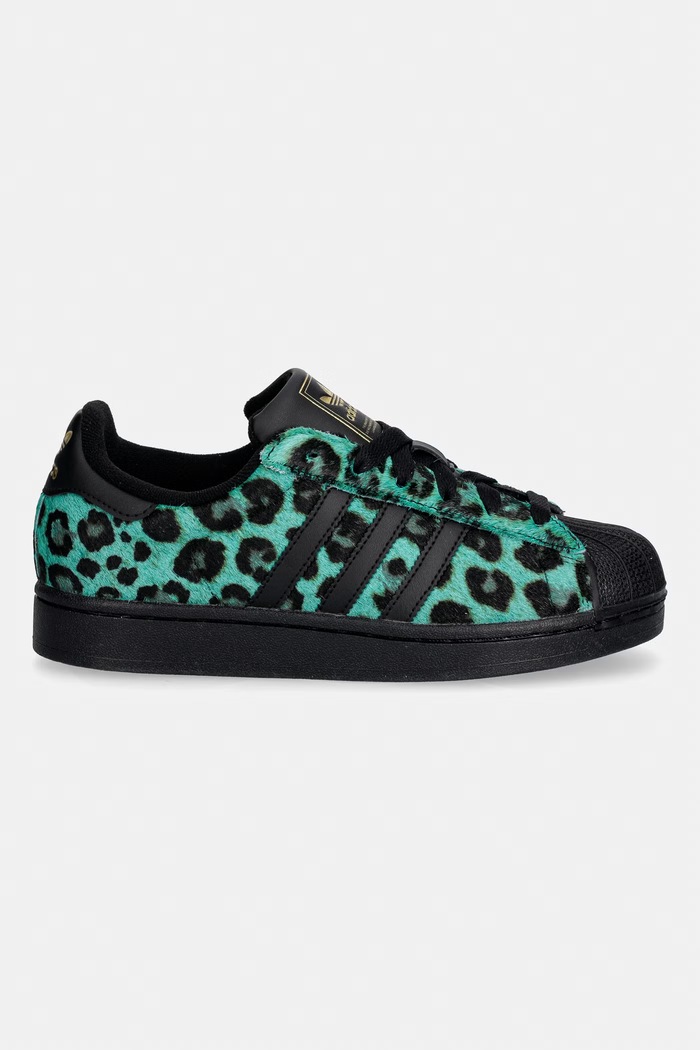adidas Originals Superstar II sneakersy damskie skórzane IH1636 zielony SS26