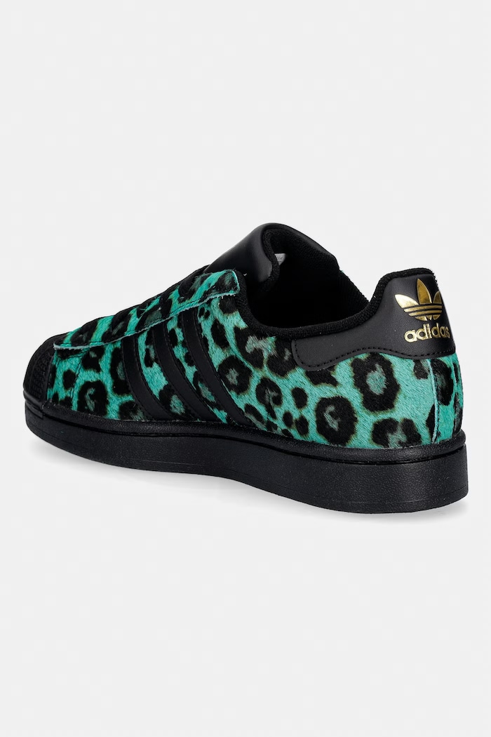 Obuwie adidas Originals Superstar II sneakersy damskie skórzane IH1636 zielony