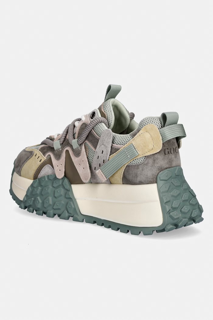 Încălțăminte Goe TT2N4025 sneakers pentru femei TT2N4025 verde
