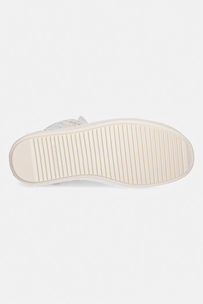Rick Owens DRKSHDW Denim pentru femei ridicat DS01F4800.SLASH bej