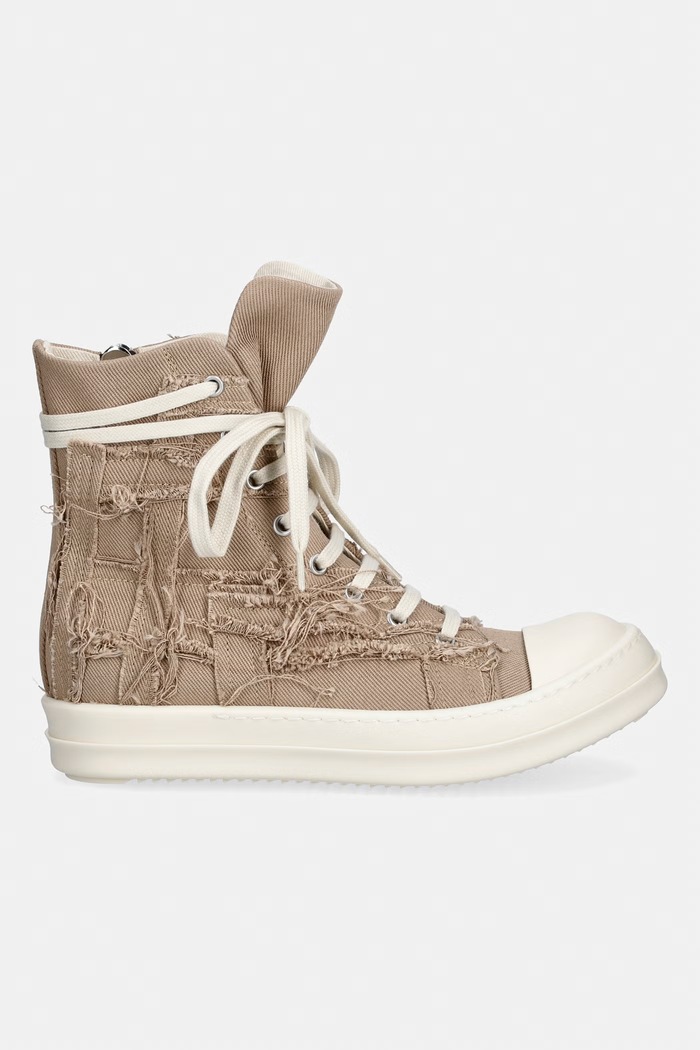 Rick Owens DRKSHDW Denim da donna alto DS01F4800.SLASH beige SS26