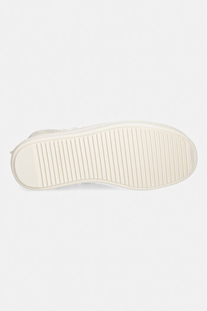 Rick Owens DRKSHDW Denim za žene visoke DS01F4800.SLASH bež