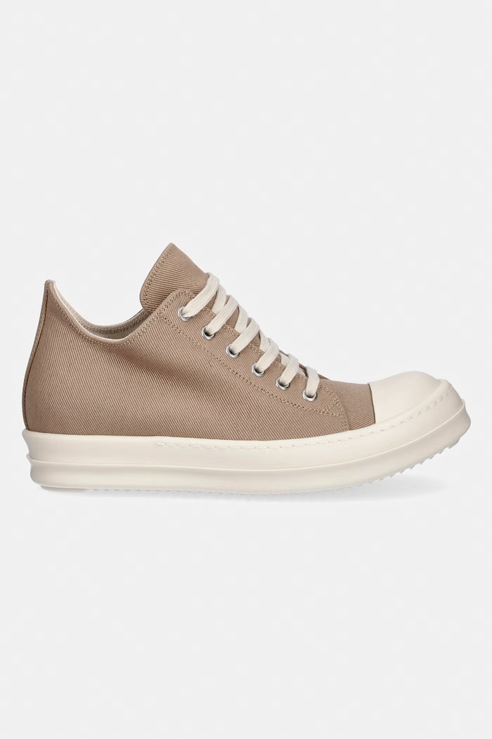 Rick Owens DRKSHDW teniși înalți pentru femei ridicați DS01F4802.DO bej SS26