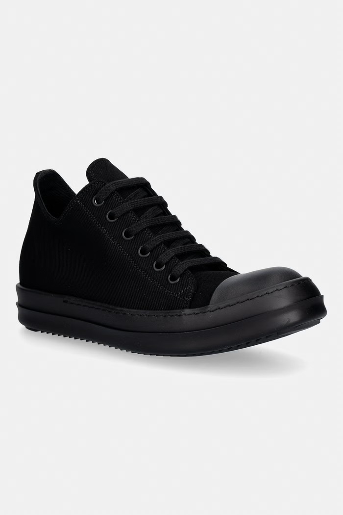 Rick Owens DRKSHDW teniși înalți pentru femei textil negru DS01F4802.DO
