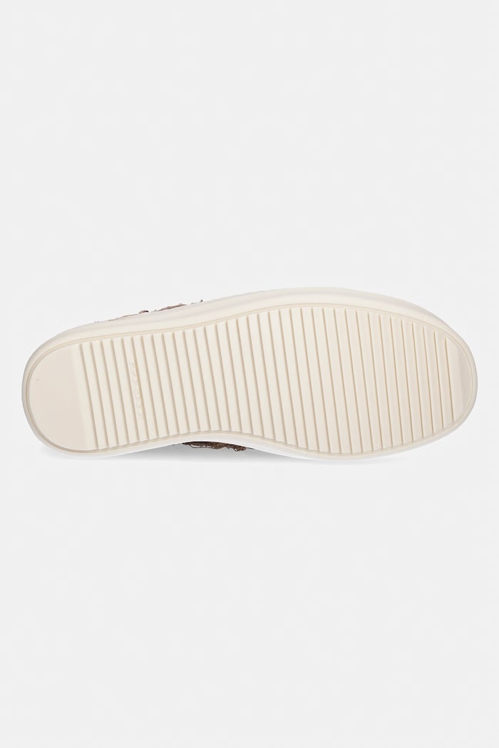 Rick Owens DRKSHDW Denim Low teniși înalți pentru femei scăzuți DS01F4802.SLASH bej