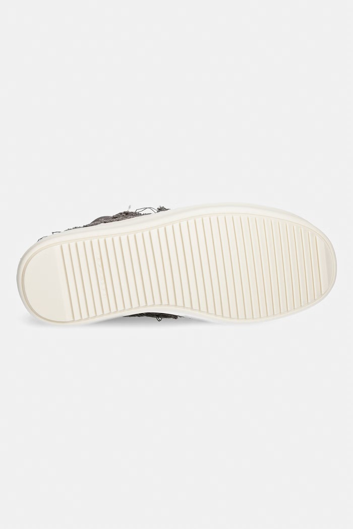 Rick Owens DRKSHDW Denim Low високи кецове дамски ниски DS01F4802.SLASH кафяв