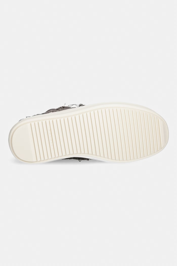 Rick Owens DRKSHDW Denim Low високи кецове дамски ниски DS01F4802.SLASH кафяв