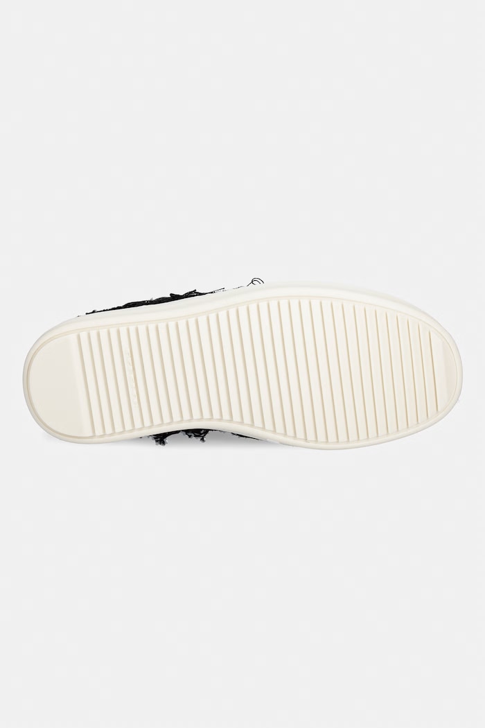 Rick Owens DRKSHDW Denim Low високи кецове дамски ниски DS01F4802.SLASH черен