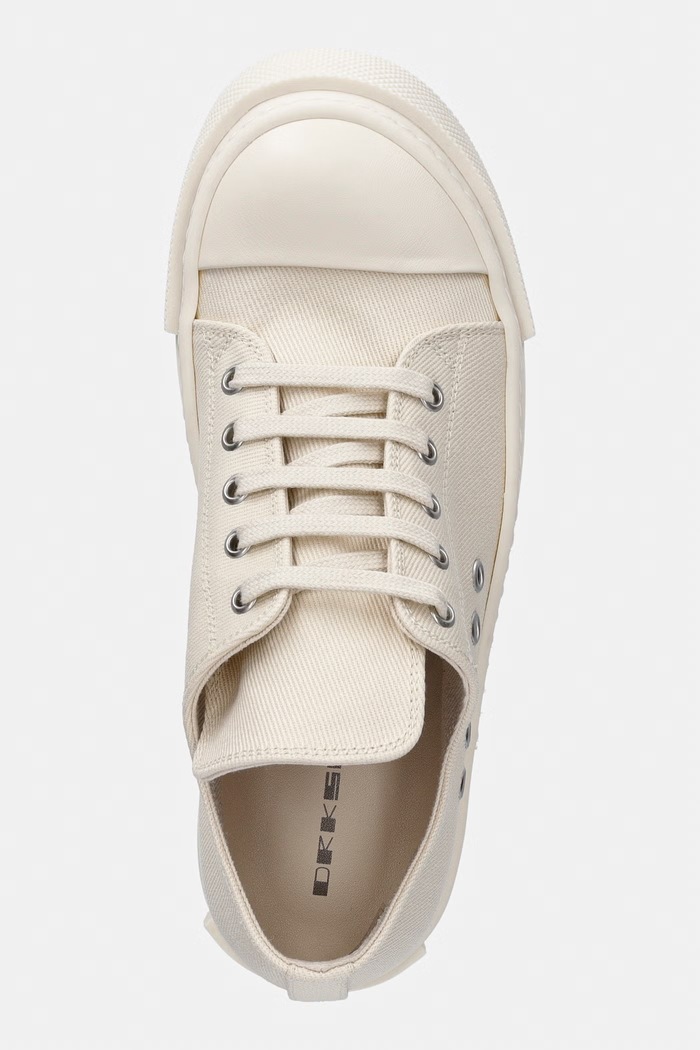 Ниски кецове Rick Owens DRKSHDW Denim Extreme Low бежов DS01F4822.DOEH2