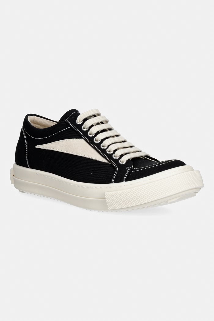 Rick Owens DRKSHDW Denim Vintage Sneakers Women's Low black DS01F4803.DOLVH4