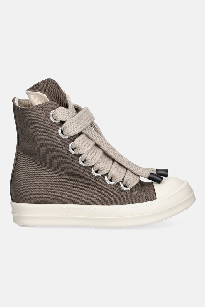 Rick Owens DRKSHDW високи кецове дамски високи DS01F4818.DOW2 кафяв SS26