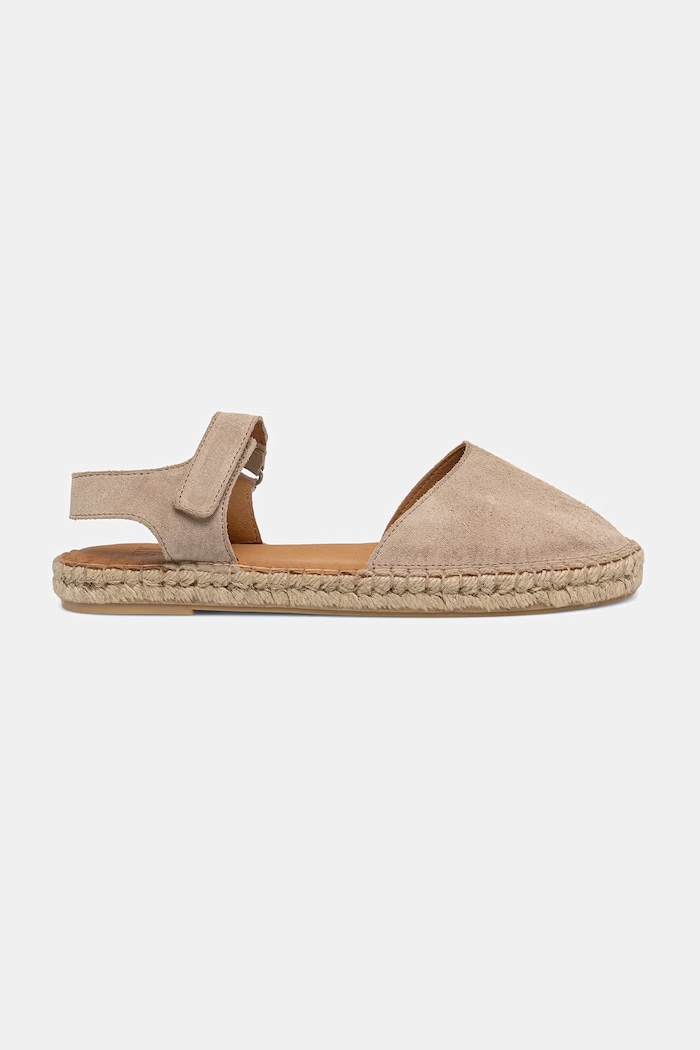Fly London espadrilky dámske semišové CANY581FLY P801581002 béžová SS26