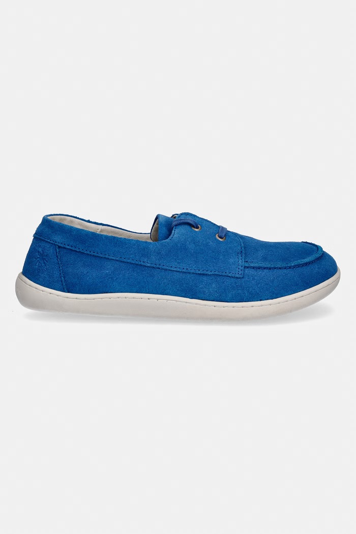 Велурени мокасини Fly London NELT750FLY P601750001 син SS26