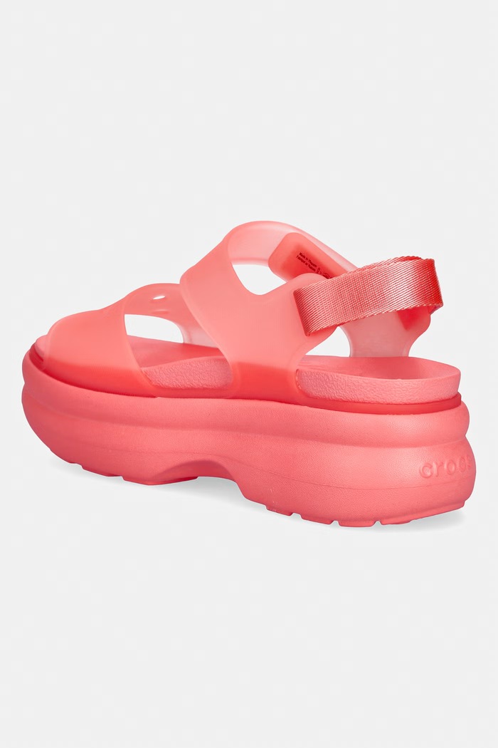Obuv Crocs Soho Frosted Y Strap Sandal sandále na platforme dámske 212651.6UI ružová