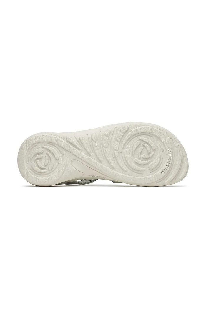 Merrell sandale sport pentru femei, din piele HARBOR BACKSTRAP J00003571 gri