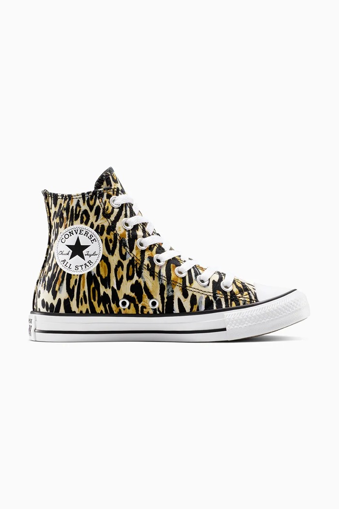 Tenisky Converse Chuck Taylor All Star Leopard plochá béžová A16407C
