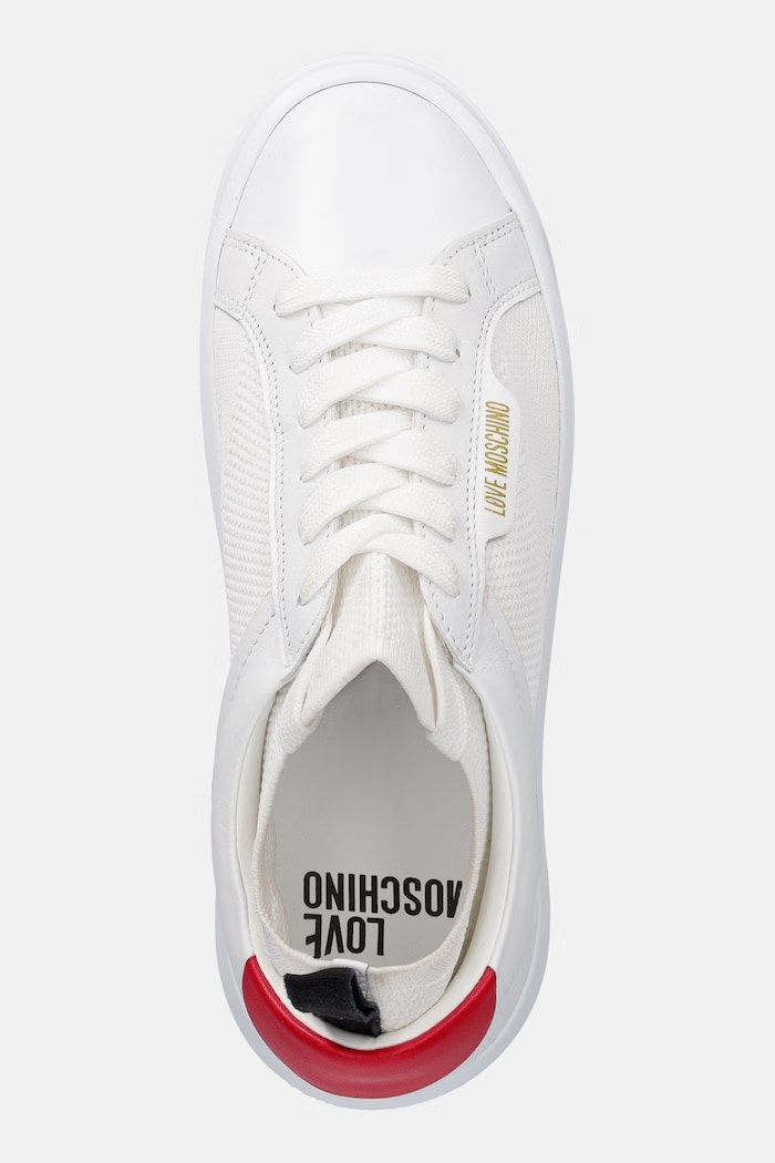 Tenisky Love Moschino biela JA15055G1OIZ010B