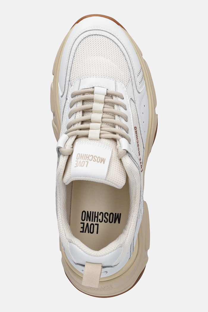 Love Moschino sneakers bianco JA15426G1OIQ411A