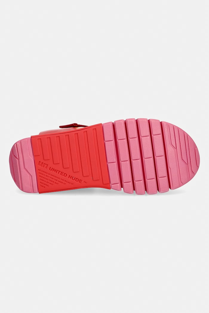 United Nude sandale s platformom za žene Delta Run 1041096416 crvena